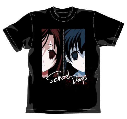 SchoolDaysTシャツリニューアル版 [School Days] | 二次元キャラクター