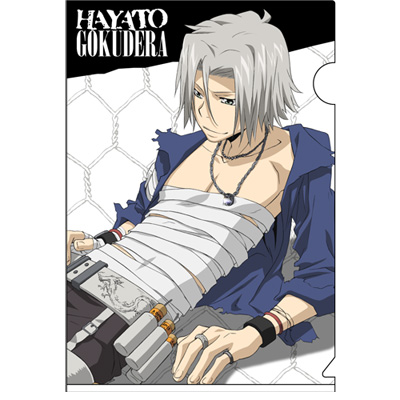 家庭教師ヒットマンREBORN! 獄寺隼人 G JF限定クリアファイル TVアニメ