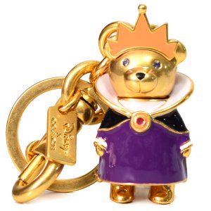 COACH】コーチ ロサンゼルス・ドジャース コラボ レザー キーリング