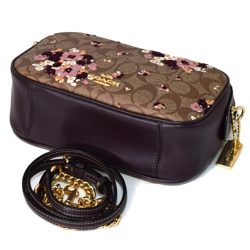 COACH】コーチ コーティング レザー ベルベット シグネチャー