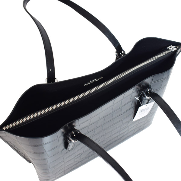 COACH】コーチ バッグ クロコダイル エンボスドレザー 型押し モリー