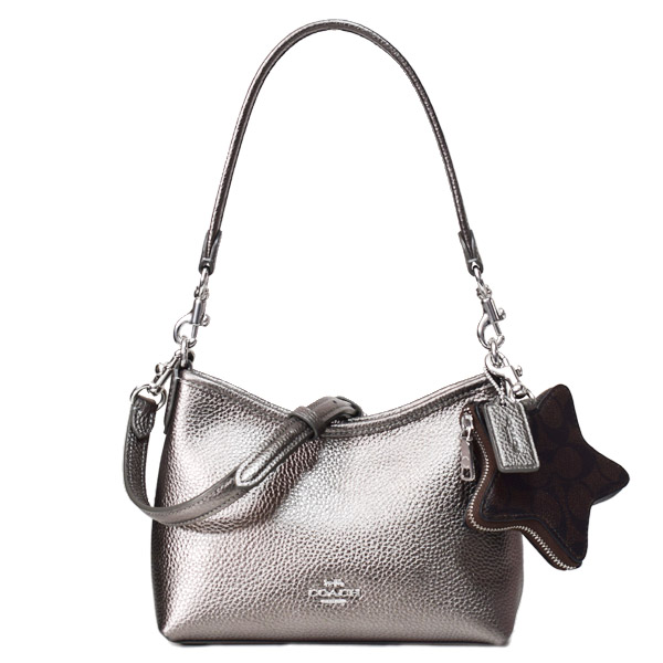 COACH】コーチ バッグ レザー シグネチャー ローレル 星型 コイン
