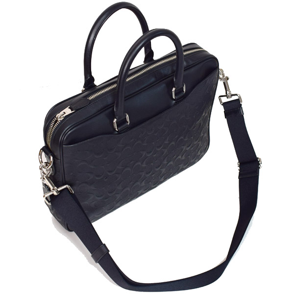 COACH】コーチ メンズ クロスグレインレザー カーフレザー