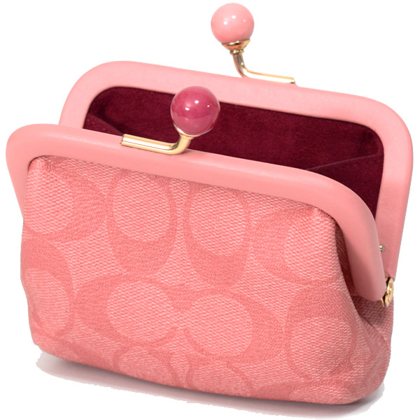 COACH】コーチ コーティングキャンバス スムースレザー シグネチャー