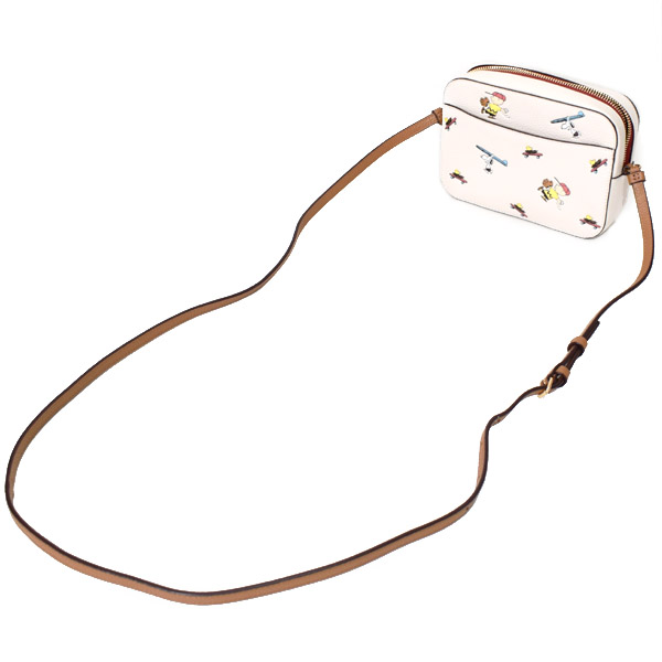 COACH】コーチ レザー ピーナッツ コラボ スヌーピー カメラバッグ