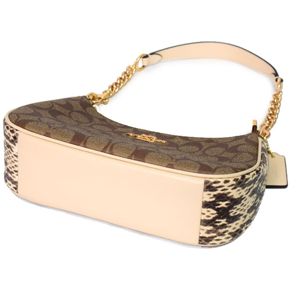 COACH】コーチ シグネチャー スネーク パイソン テリ ロゴ 2way クロス