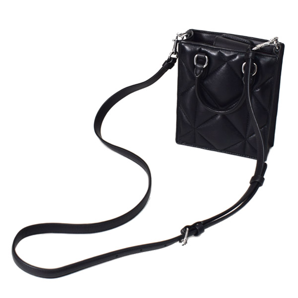 COACH】コーチ レザー ノースサウス キルティング ミニ トート 2way 斜