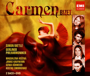 ビゼー:歌劇「カルメン」全曲 ラトル / BPO [SA-CDハイブリッド] [2CD+