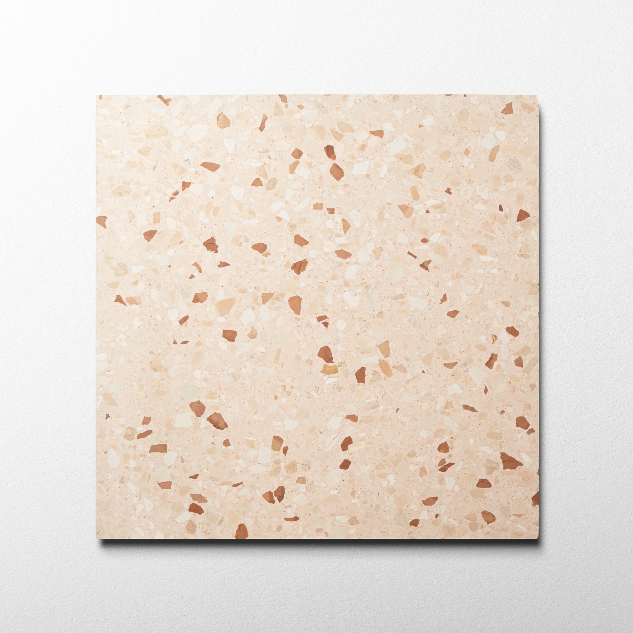Capri Powder Pink 16x16 Terrazzo Tile | Cemento Collection