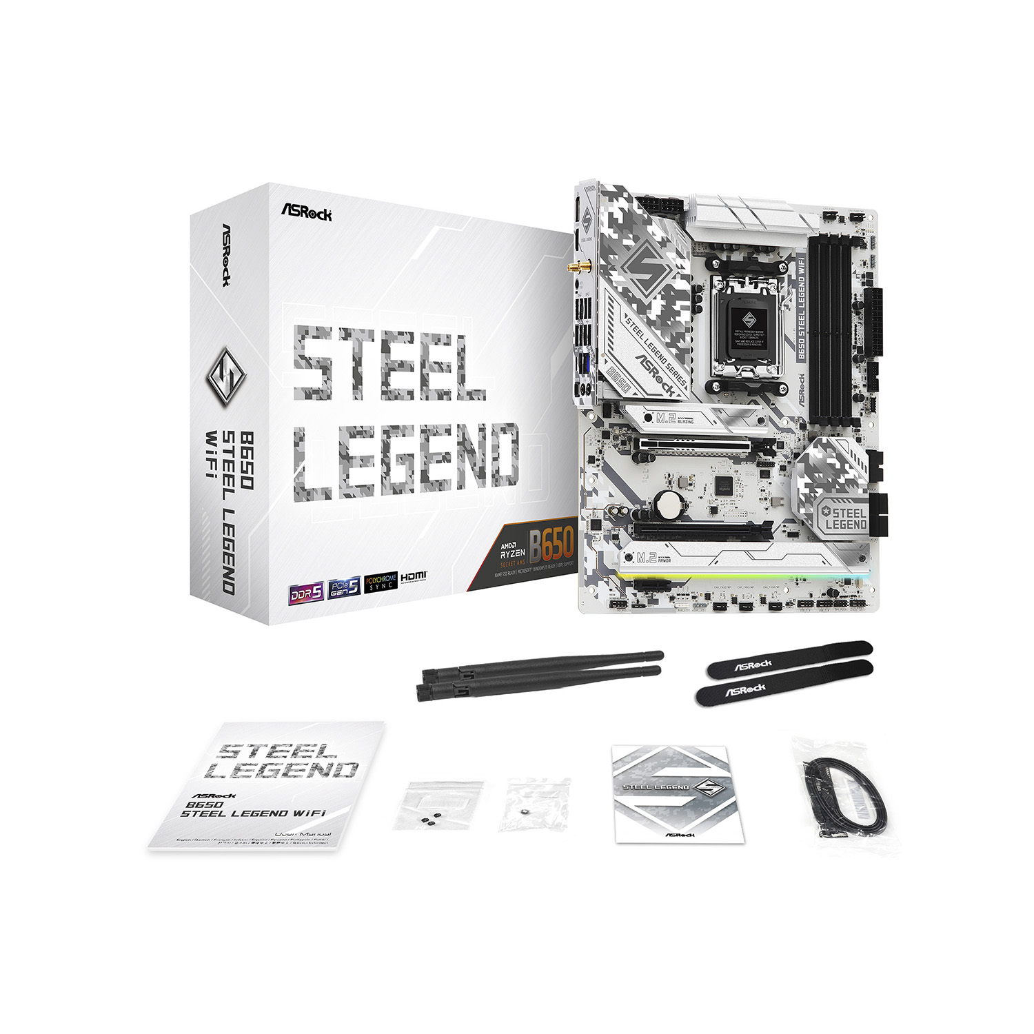 B650 Steel Legend WiFi | B650 Steel Legend WiFi | ASRock