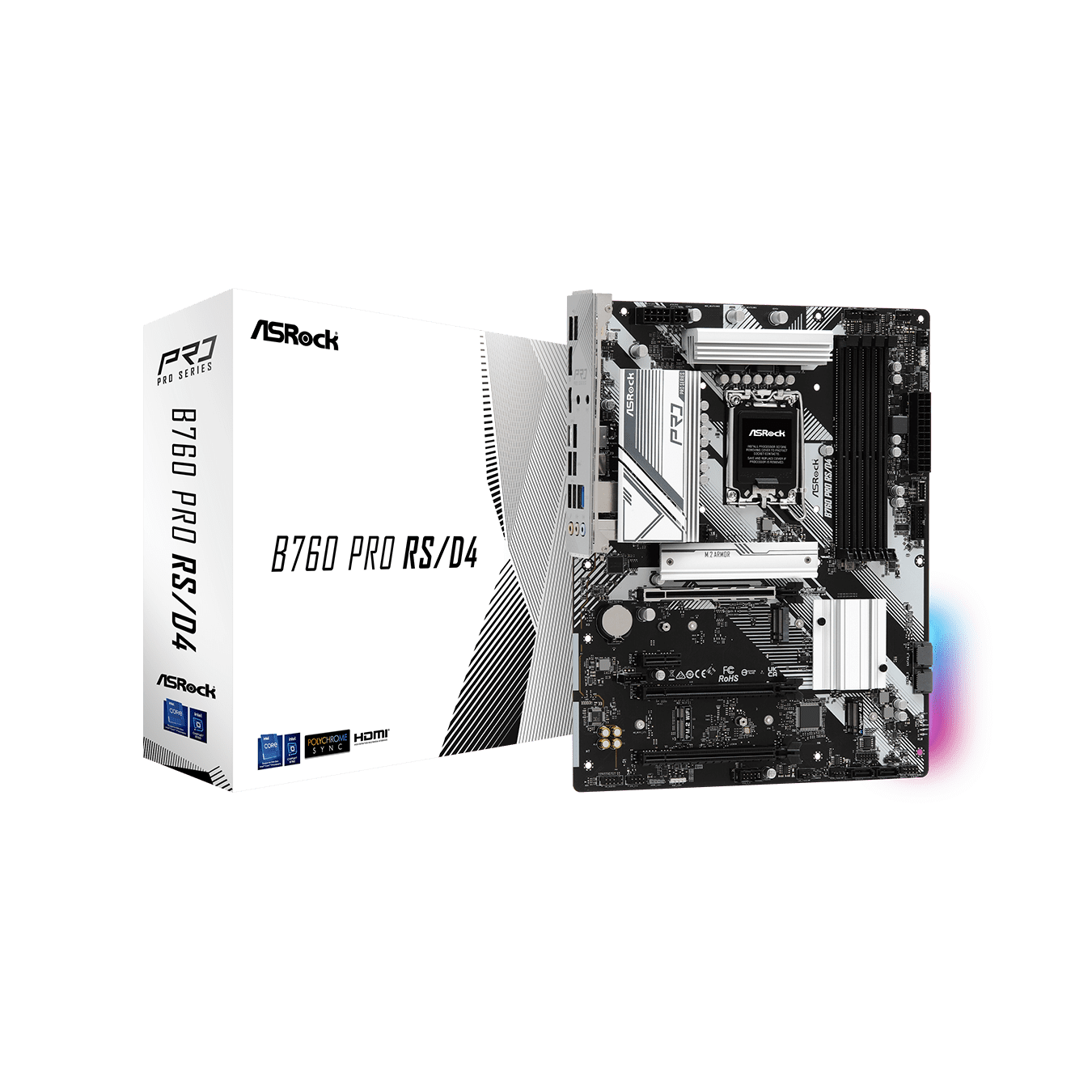 B760 Pro RS/D4 | ASRock(アスロック) LGA1700 Intel® B760 ATX