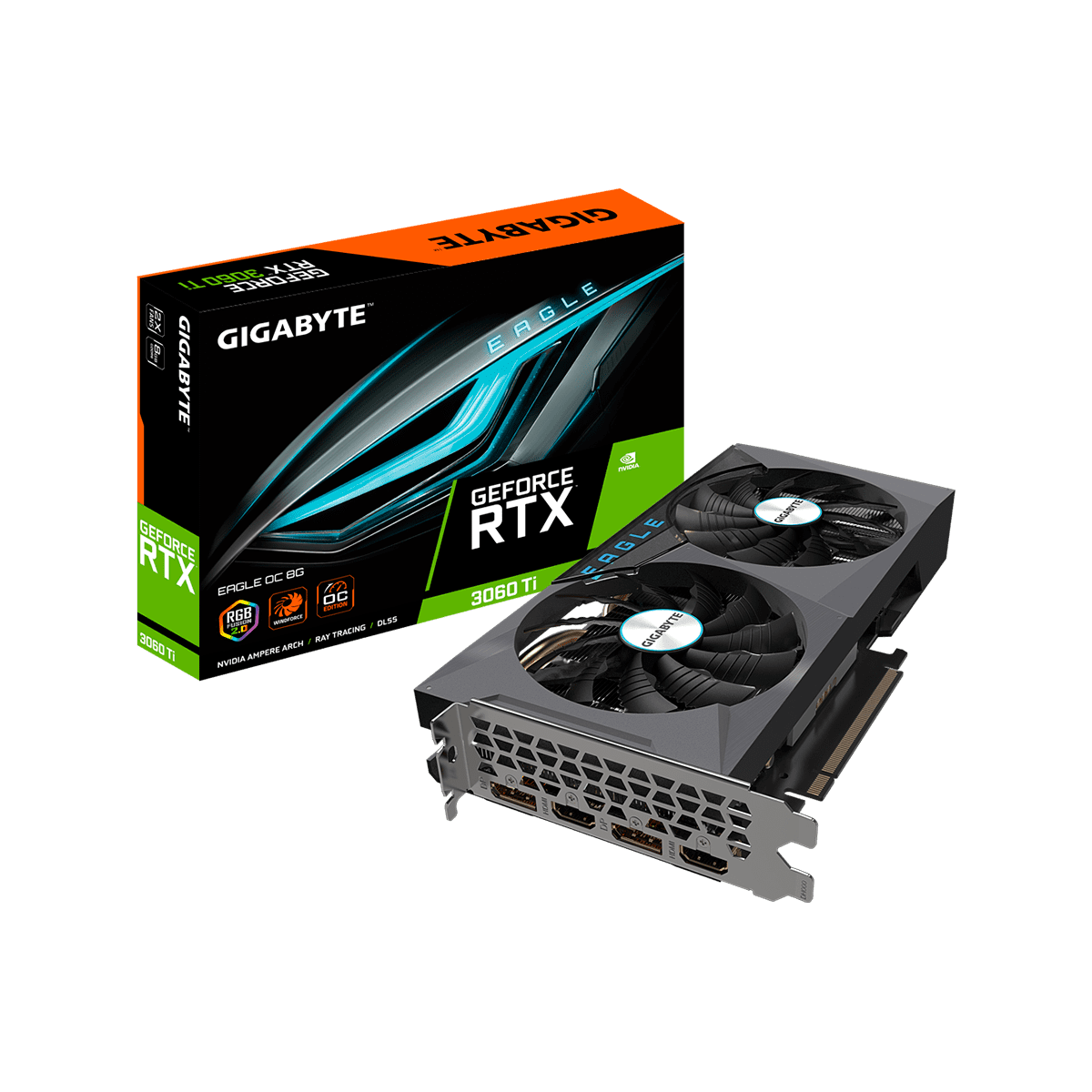 GV-N306TEAGLE OC-8GD R2.0 | GIGABYTE NVIDIA GEFORCE RTX 3060 Ti