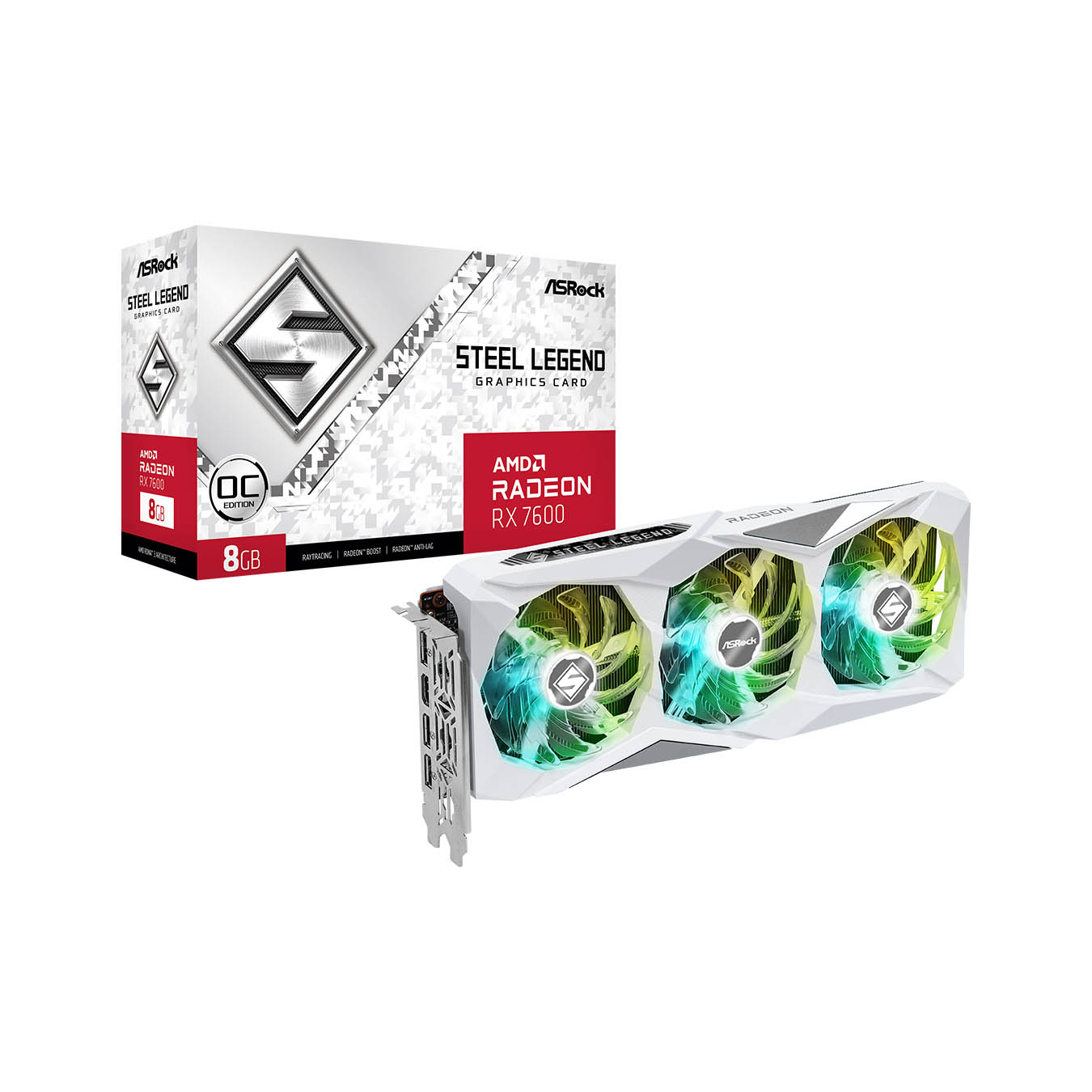 RX7600 SL 8GO | ASRock(アスロック) Radeon RX 7600 搭載