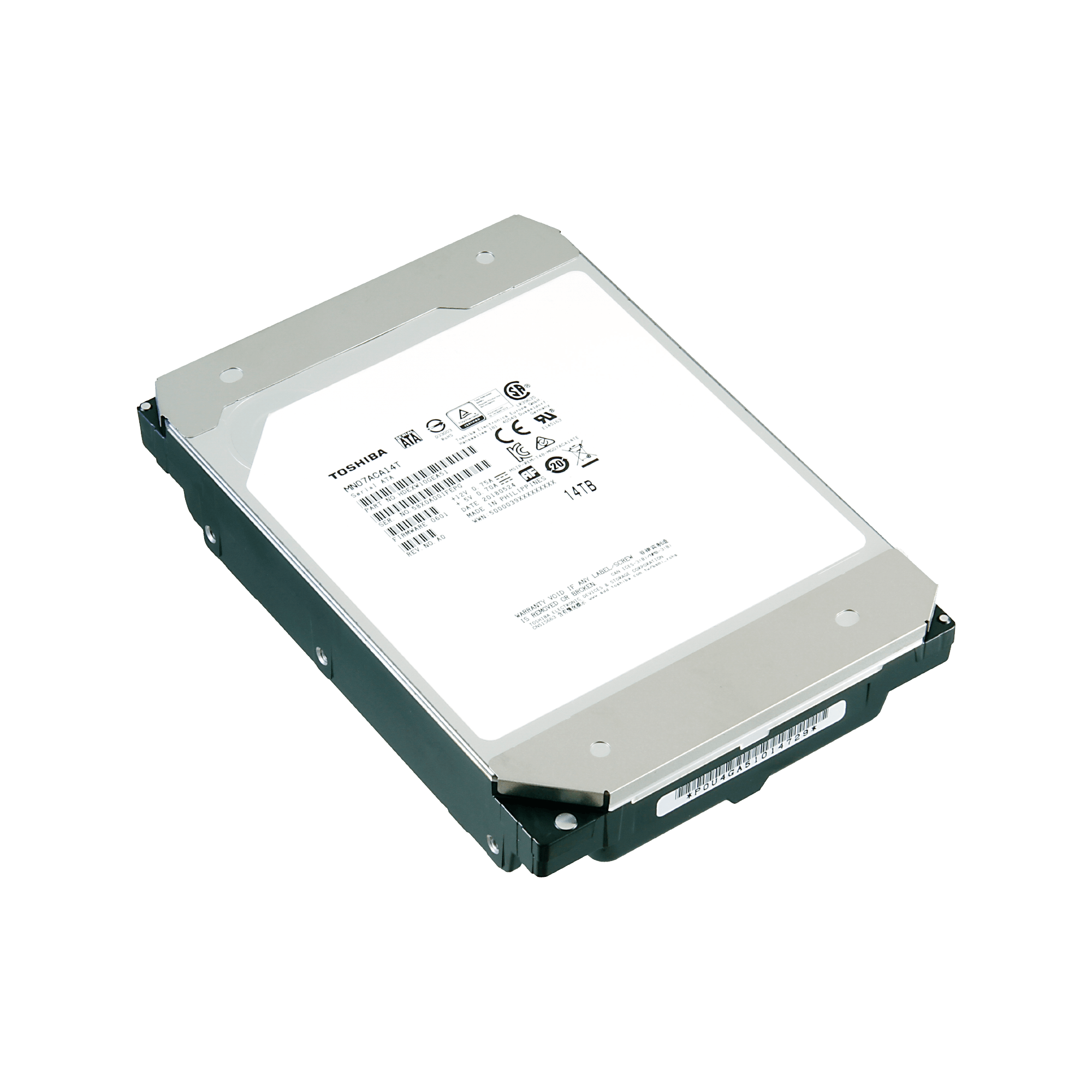 MN07ACA12T | MN07ACA12T | Toshiba NAS向け SATA3 6Gbps(SATA6G