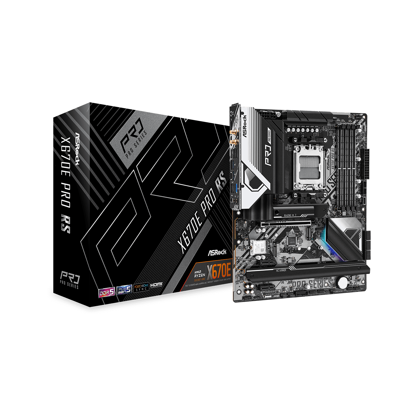 X670E Pro RS | ASRock(アスロック) Socket AM5 AMD X670E ATX