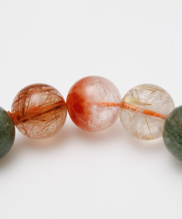 ミックスルチルクォーツ 10mm(ﾌﾞﾗｼﾞﾙ): 『岩座(いわくら)』公式通販