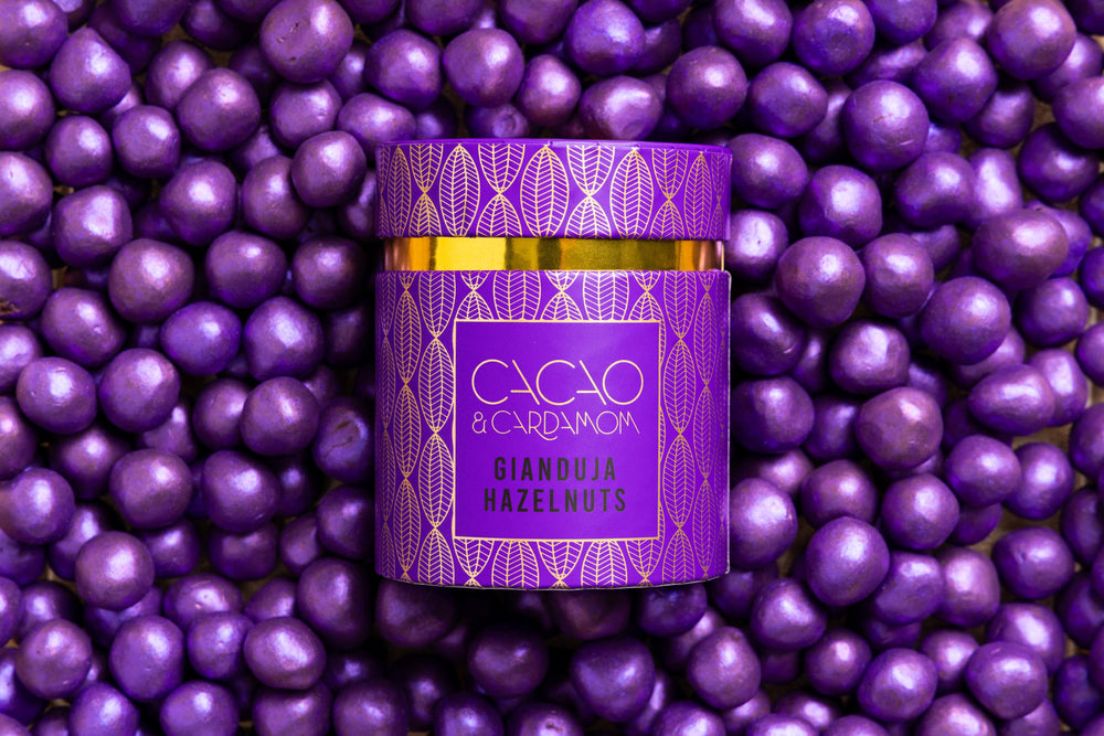 Hazelnut Gianduja Dragees – Luxury Chocolate-Covered Hazelnuts