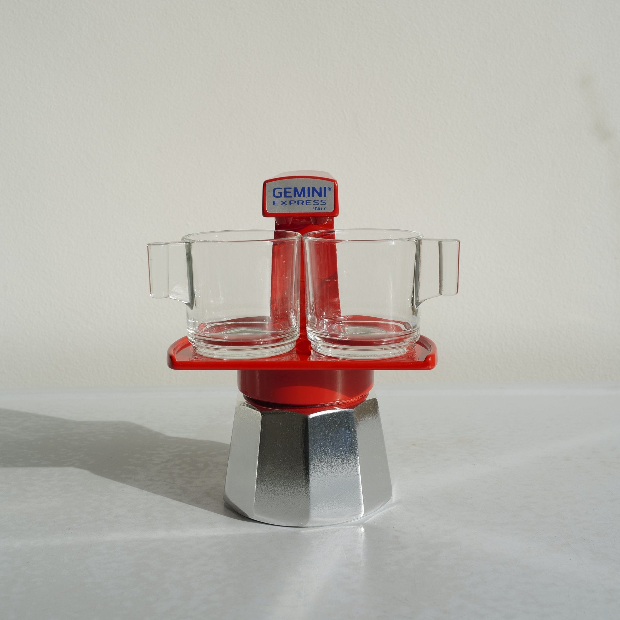 Gemini Express Moka Pot (Red) – CafePod