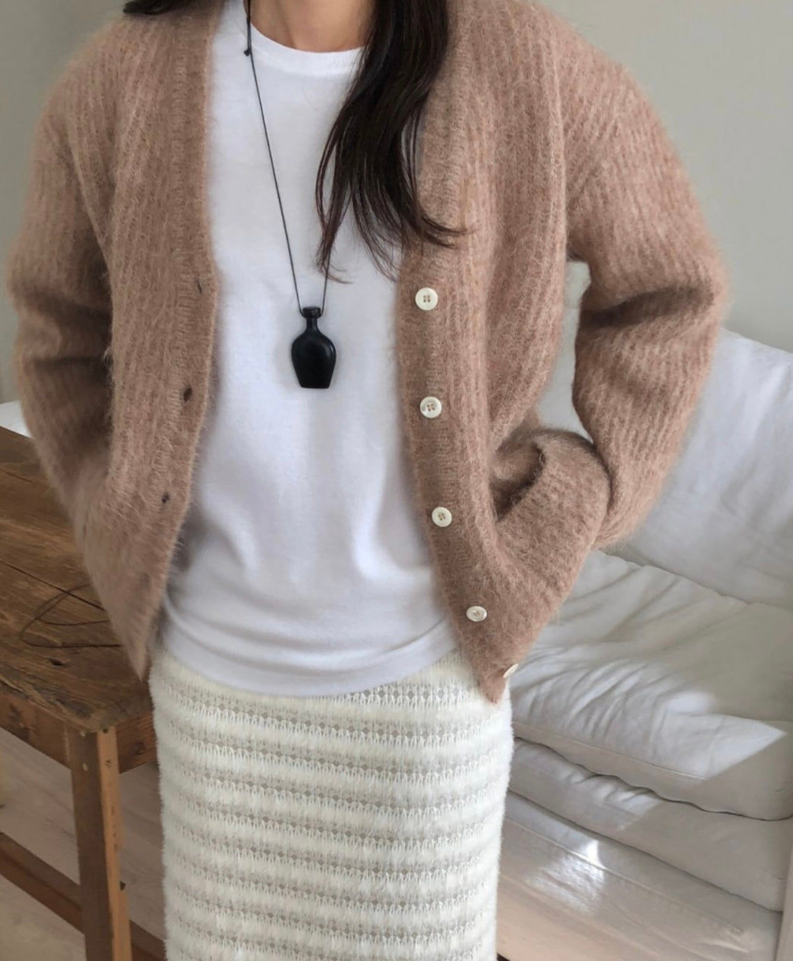 Hairy Alpaca Mohair Cardigan – CALI BLOSSOM