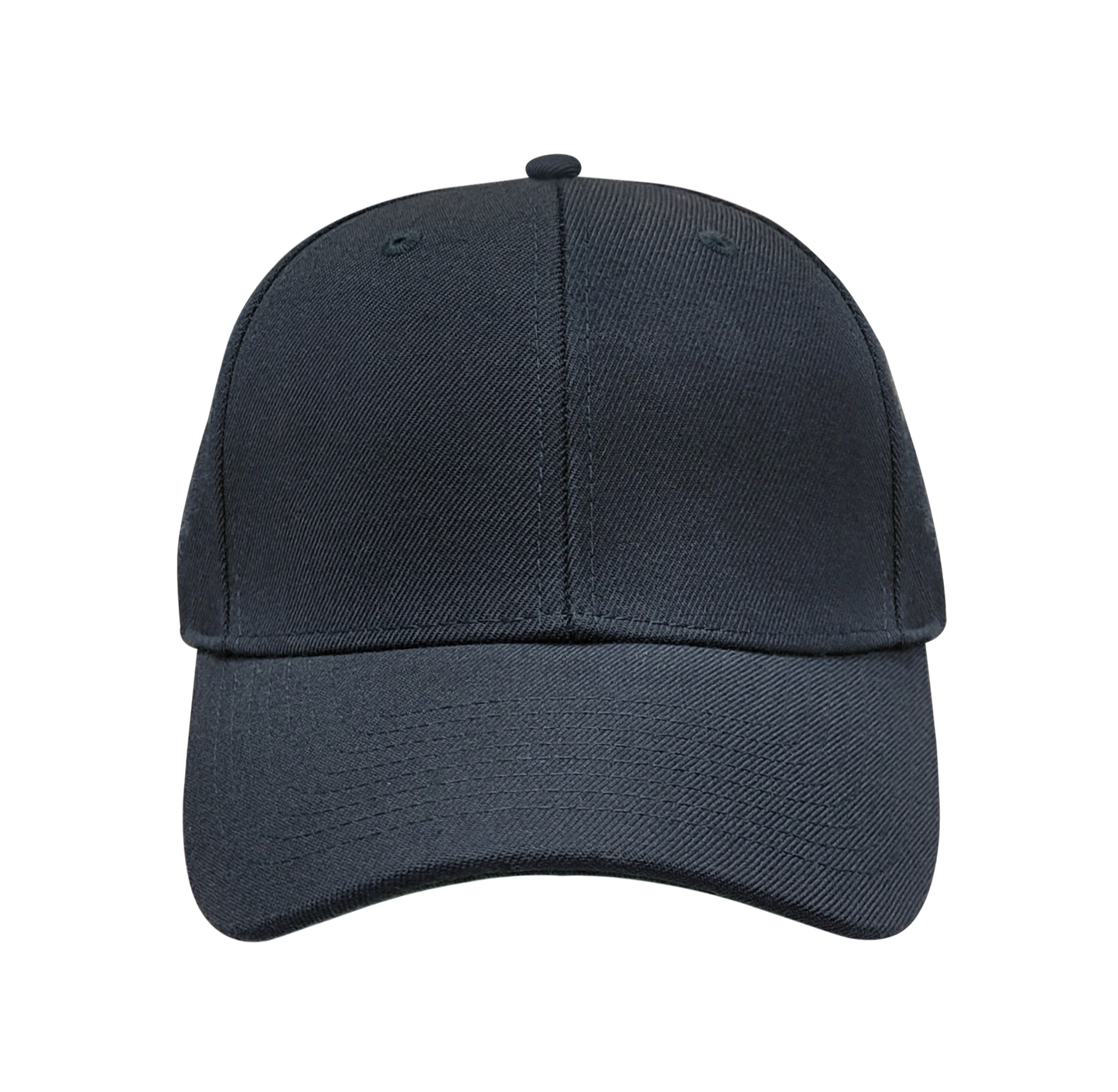 6 Panel Cap w/Curved Bill - NV04 – CaliHeadwear