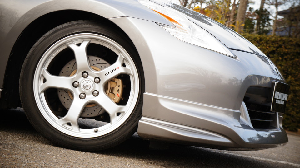 ニッサンフェアレディーZ34純正キャリパー＆ローター 塗装色