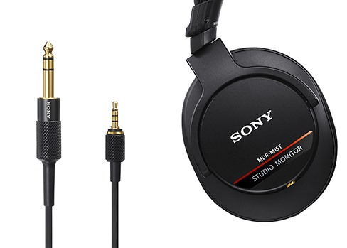 ハイレゾ対応スタジオモニターヘッドホン「MDR-M1ST」、実機に、MDR-1A