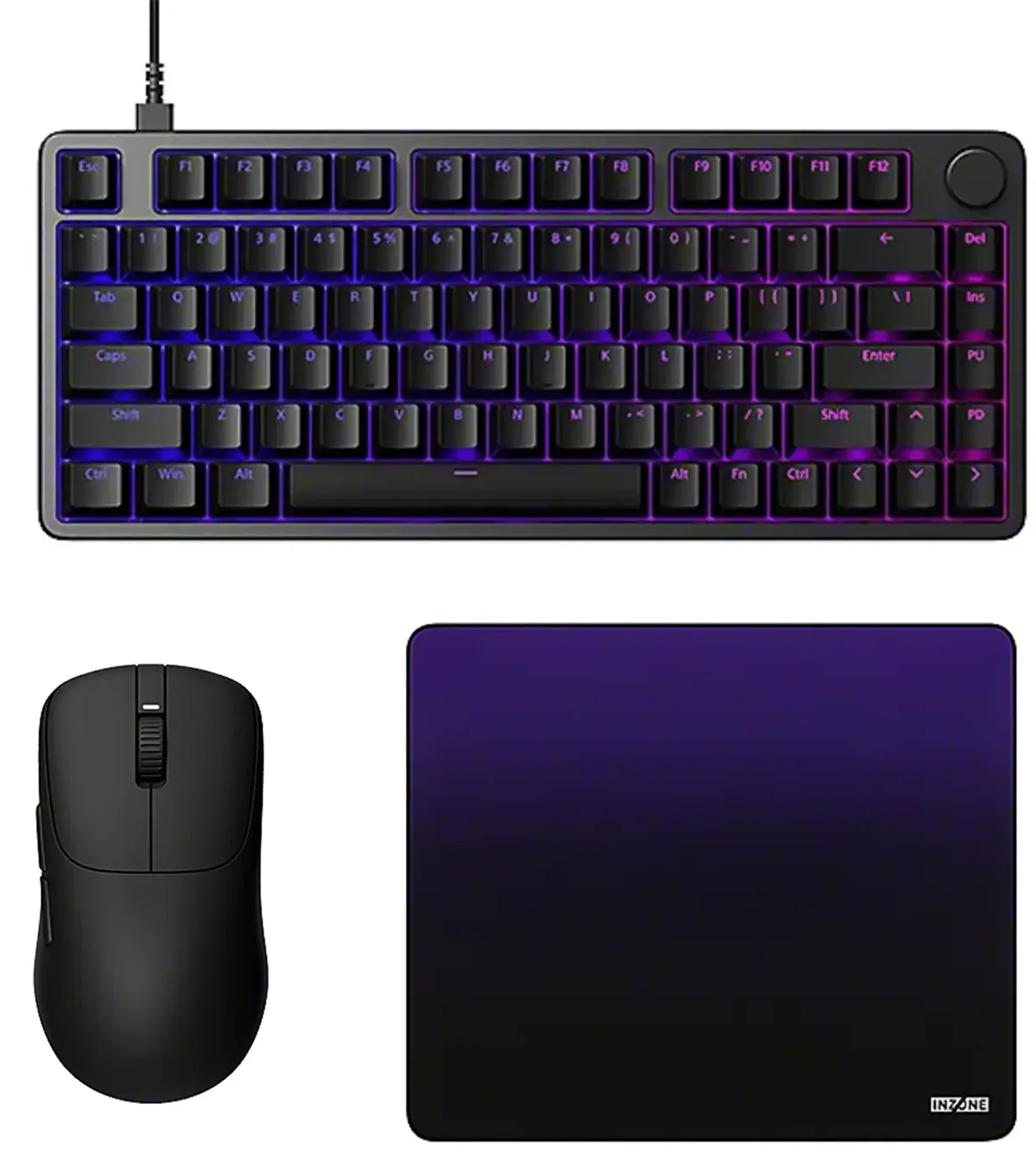 実機レビュー 専用機はやっぱりイイ！＞キーボード「INZONE KBD-H75