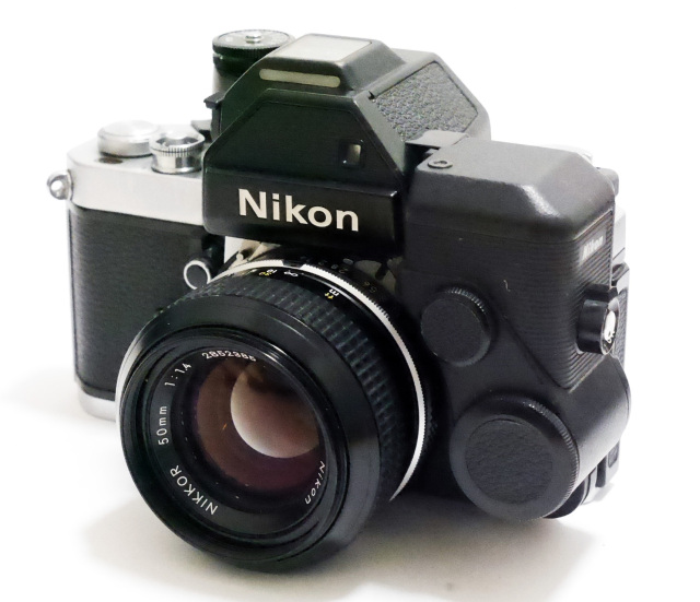 日本製 ニコン F2フォトミック S + new ニッコール 50mm1.4 + DS-1