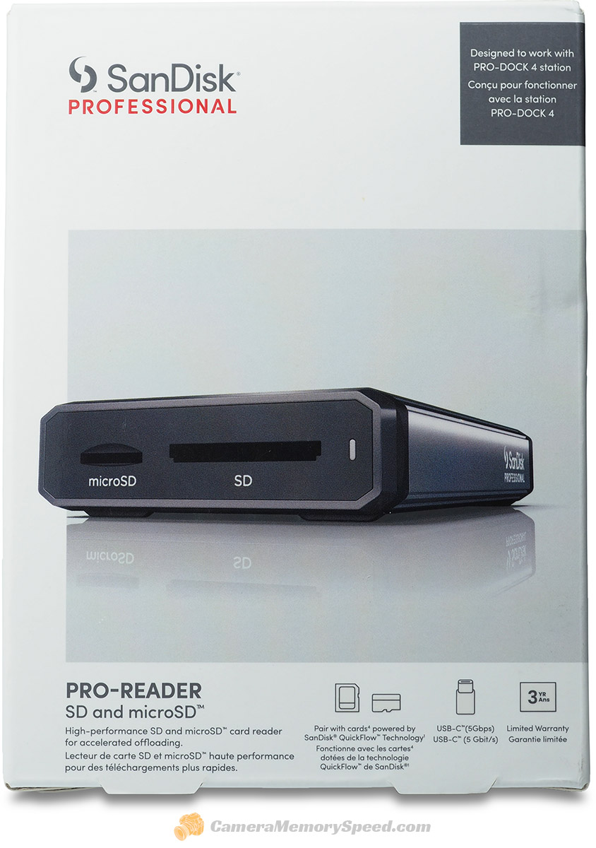 SanDisk Professional PRO-READER SD and microSD Card Reader