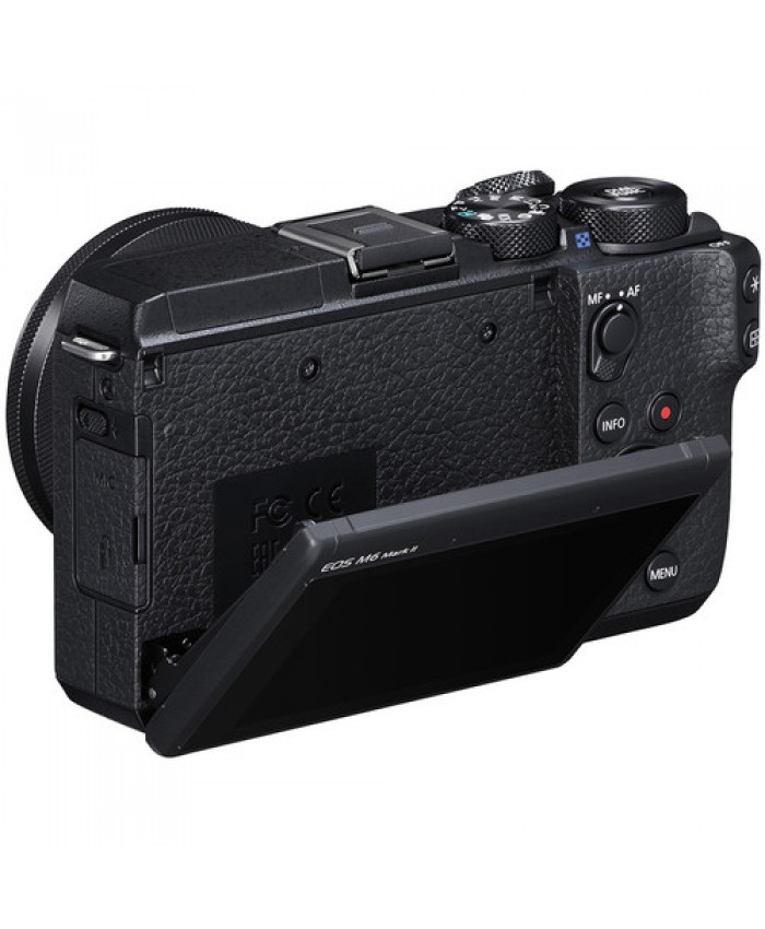 Canon EOS M6 Mark II Mirrorless with 15-45mm Lens