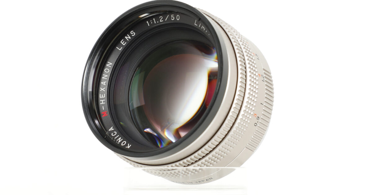 KONICA M-Hexanon 50/1.2 Limitedレビュー【国産大口径レンズ】