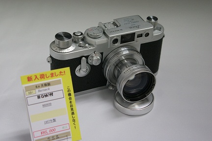 中古】バルナックライカⅢGはいかが？｜カメラ買取・販売専門店の