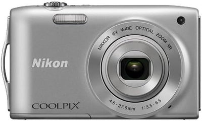 Nikon Coolpix S3300 Digital Camera - Silver | Camera Wholesalers