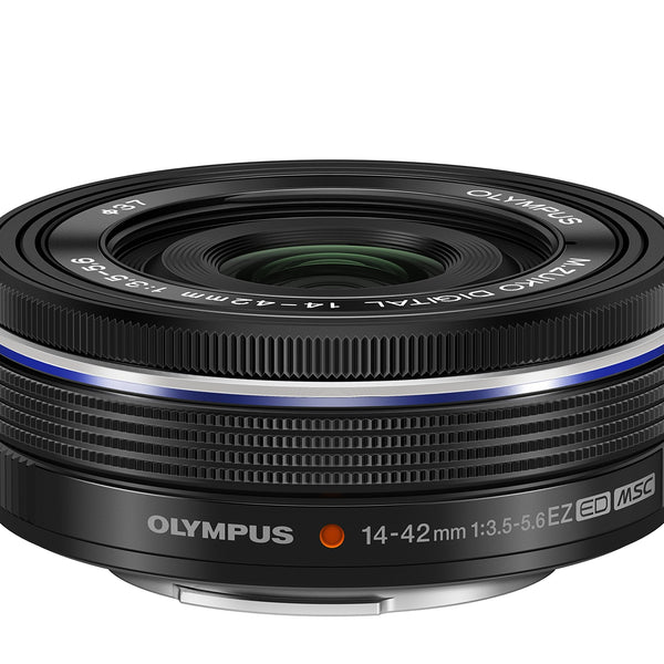 Olympus M.Zuiko Digital ED 14-42mm f/3.5-5.6 EZ Lens (Black)