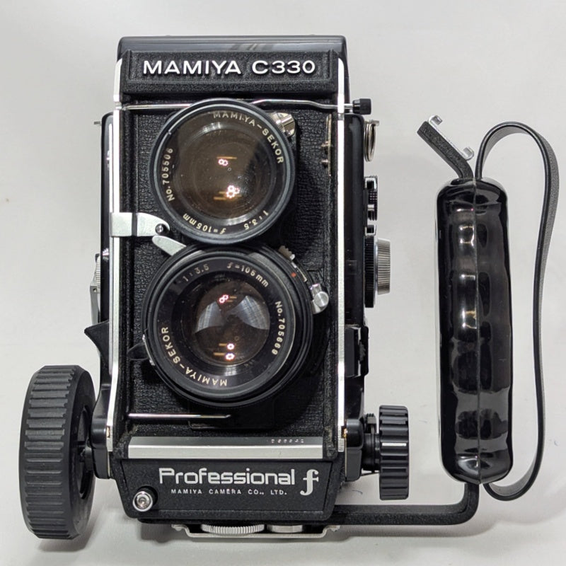 Mamiya C330 Professional TLR Film Camera with 105mm Lens — Mint