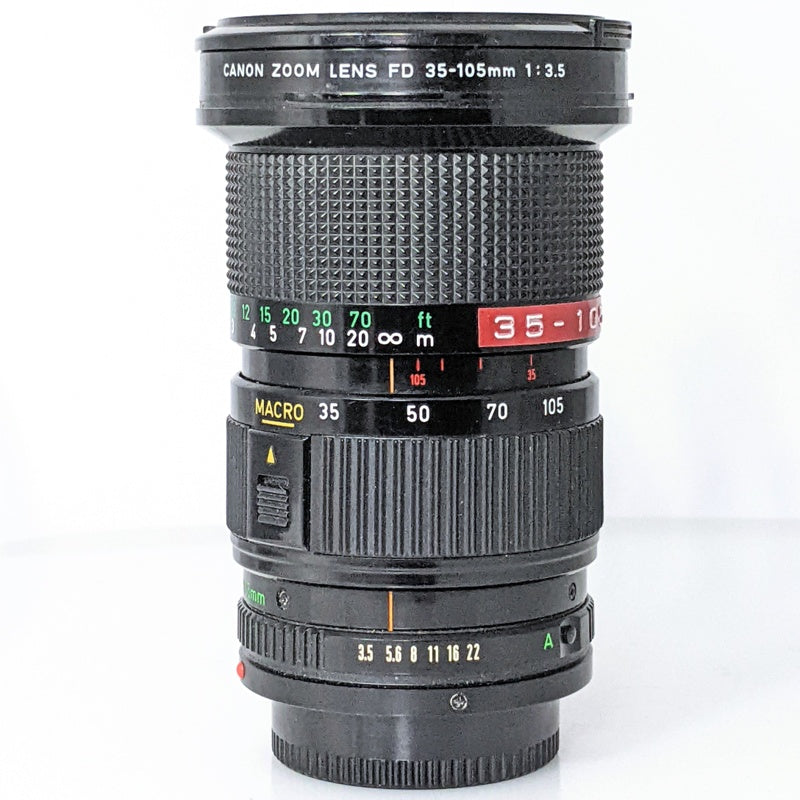Canon New FD 35-105/3.5 Zoom Lens with macro Excellent plus
