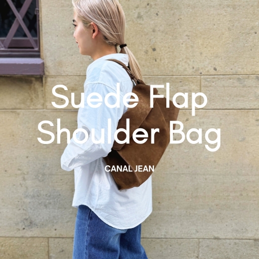diggity スウェードフラップショルダーバッグ | CANAL JEAN（キャナル
