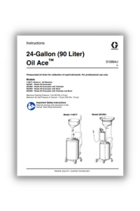 Graco Oil Ace 119577 - 24 Gallon Portable Steel-Tank Pressurized