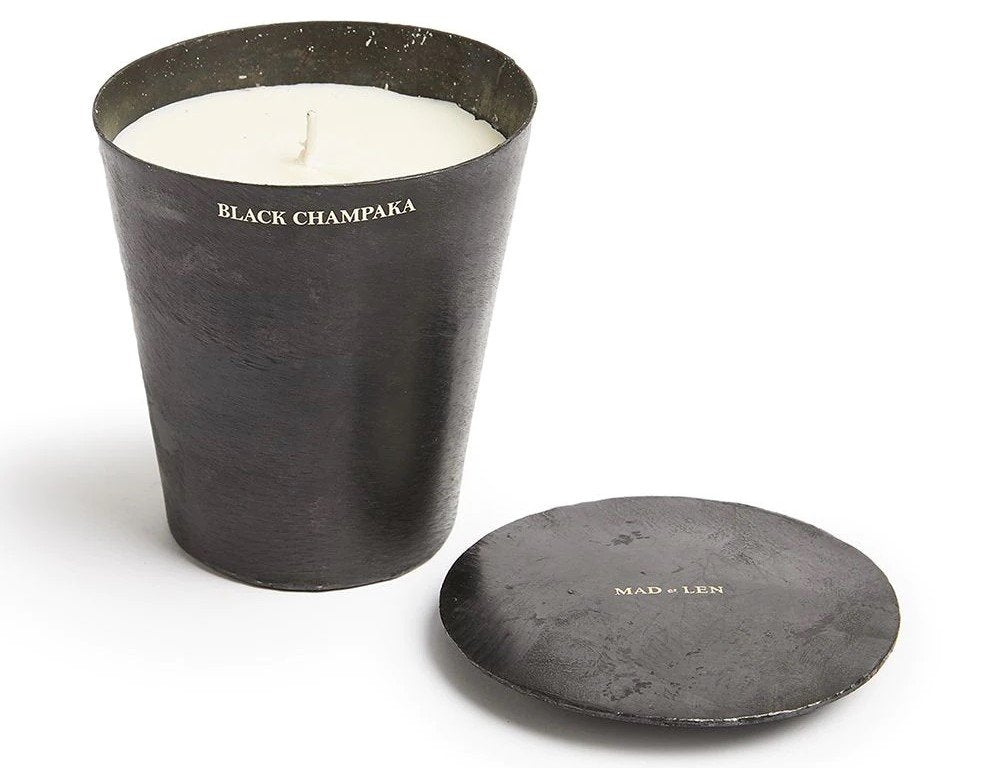Mad et Len - Black Champaka Candle at CandleDelirium.com | Candle