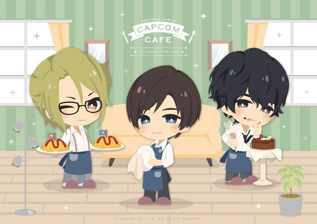 カプコンカフェ イオンレイクタウン店「囚われのパルマ」シリーズ