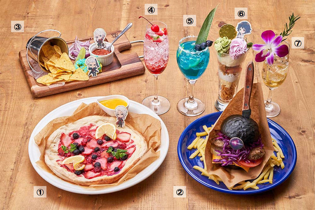 カプコンカフェ イオンレイクタウン店「デビル メイ クライ」シリーズ