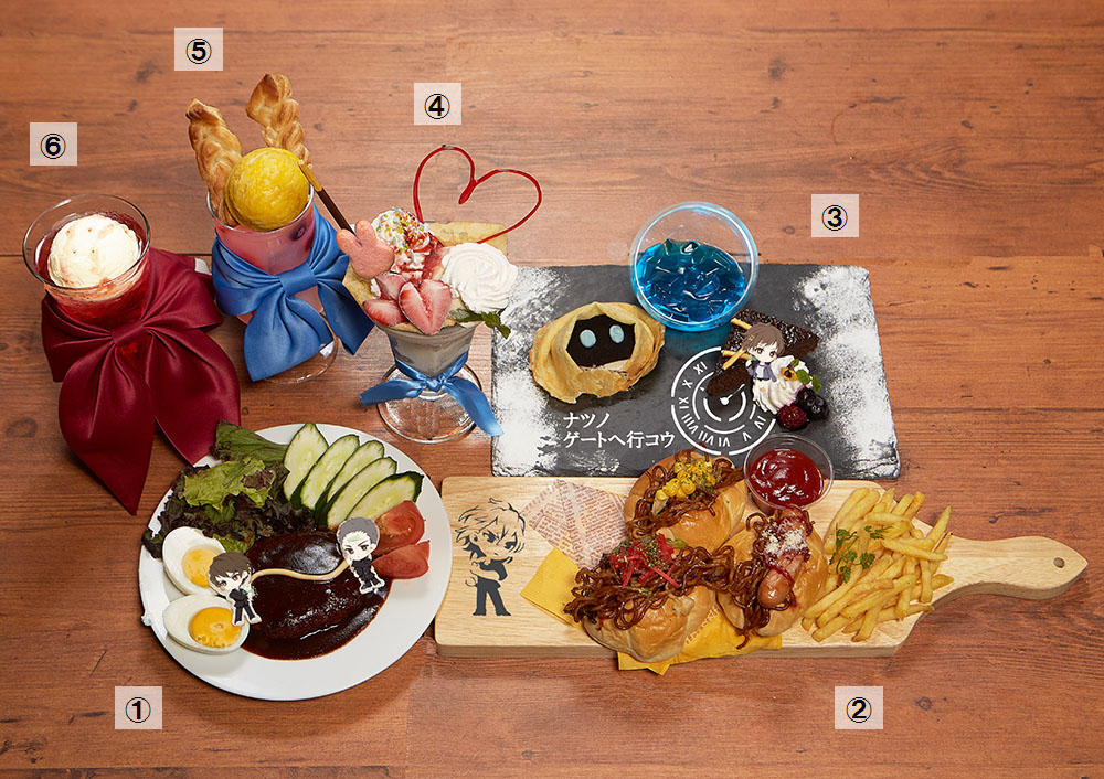 カプコンカフェ イオンレイクタウン店『十三機兵防衛圏』コラボ