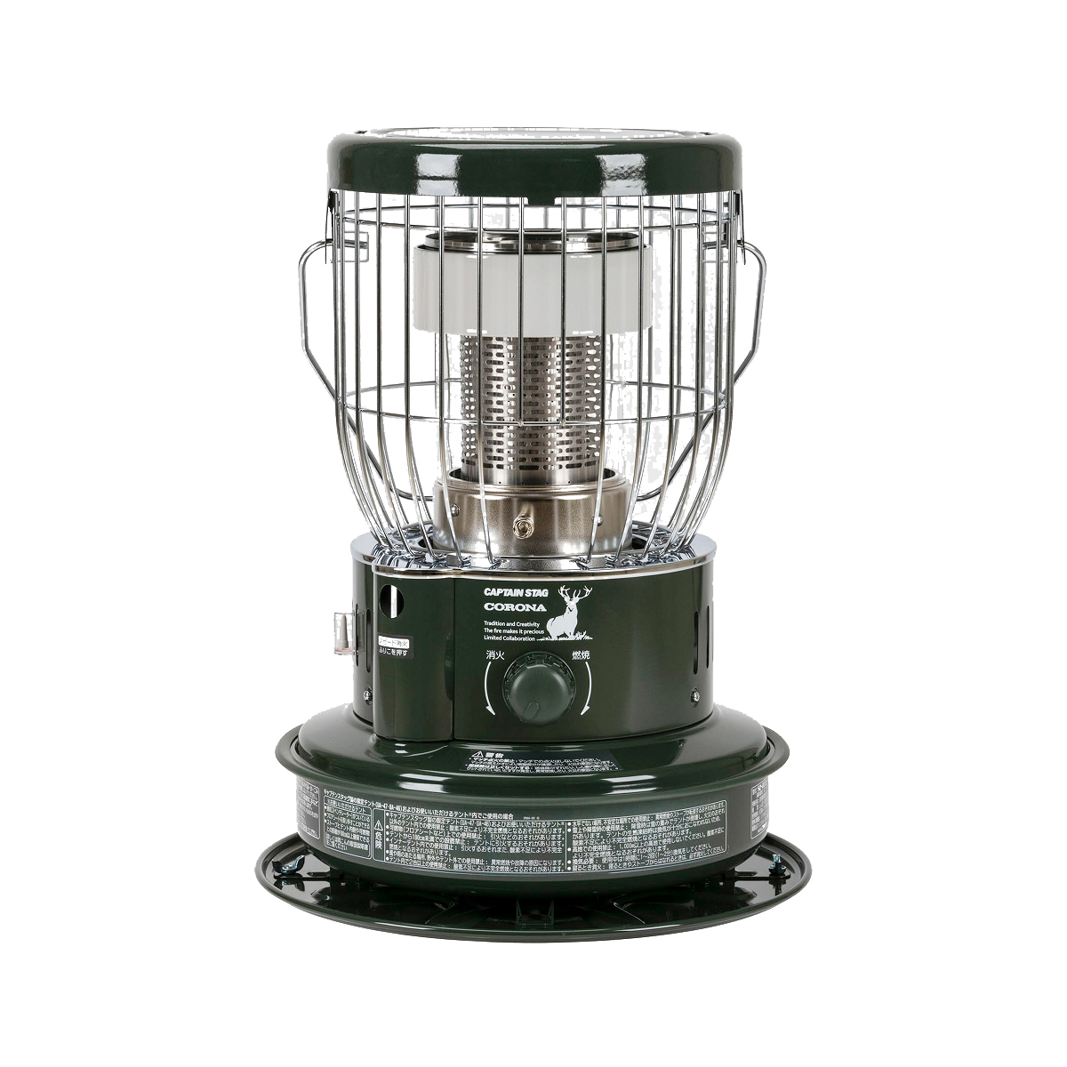 燕三条発!CAPTAIN STAG × CORONA 限定テントで使える石油ストーブ