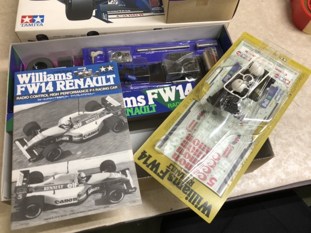 1/10 タミヤ ウイリアムズ FW14 F-1 レーシングカー 当時物 絶版 1/10