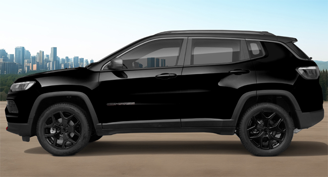 ブラック基調のボディカラーにシックなニュートラルグレーと鮮やかな