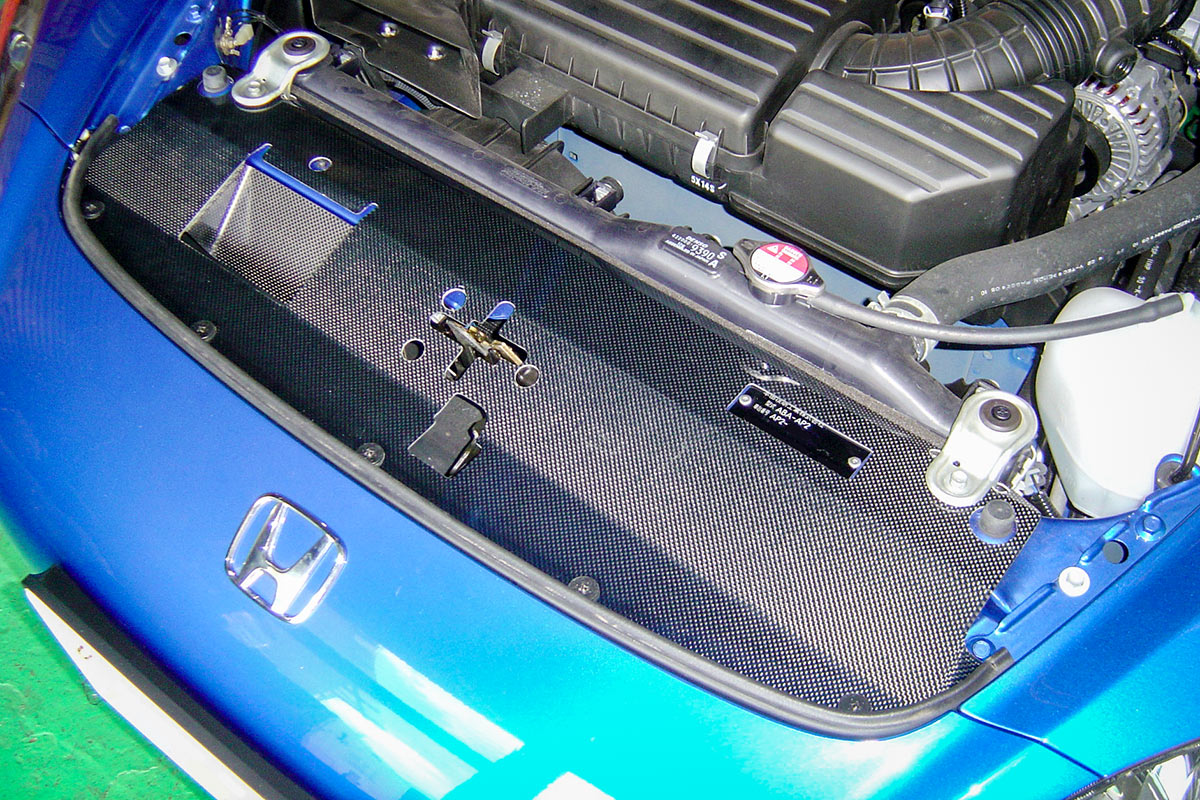 ホンダ S2000（AP1/AP2）ラジエタークーリングプレート /カーボン