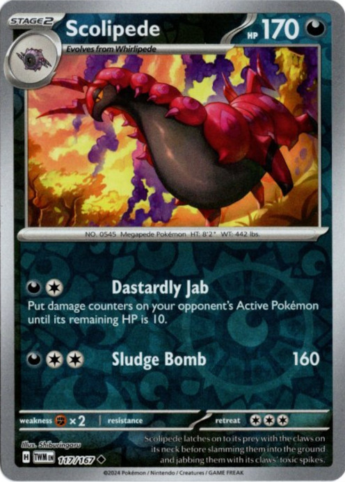ペンドラー 海外版 英語版 リバホロ Scolipede - 117/167 -【Card