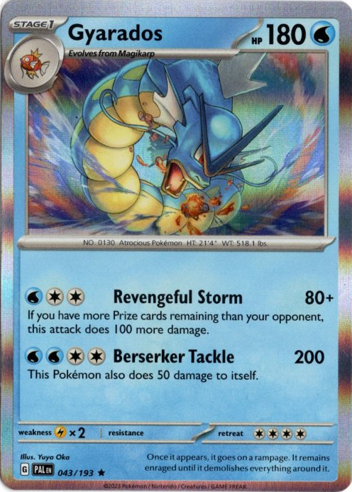 ギャラドス 海外版 英語版 Gyarados - 043/193 -【Card Chicken】