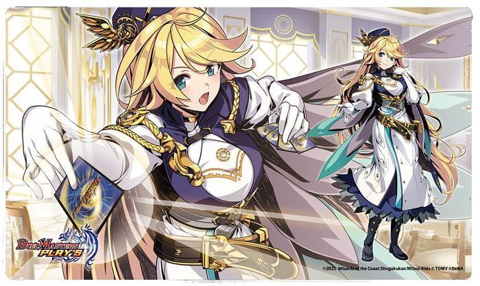 プレイマット『[デュエプレ]光の守護者エレナ』【サプライ】{-}