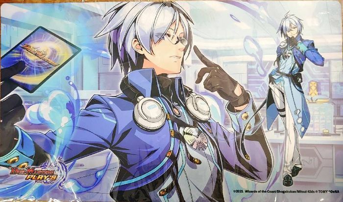 プレイマット『[デュエプレ]水の守護者カイト』【サプライ】{-}